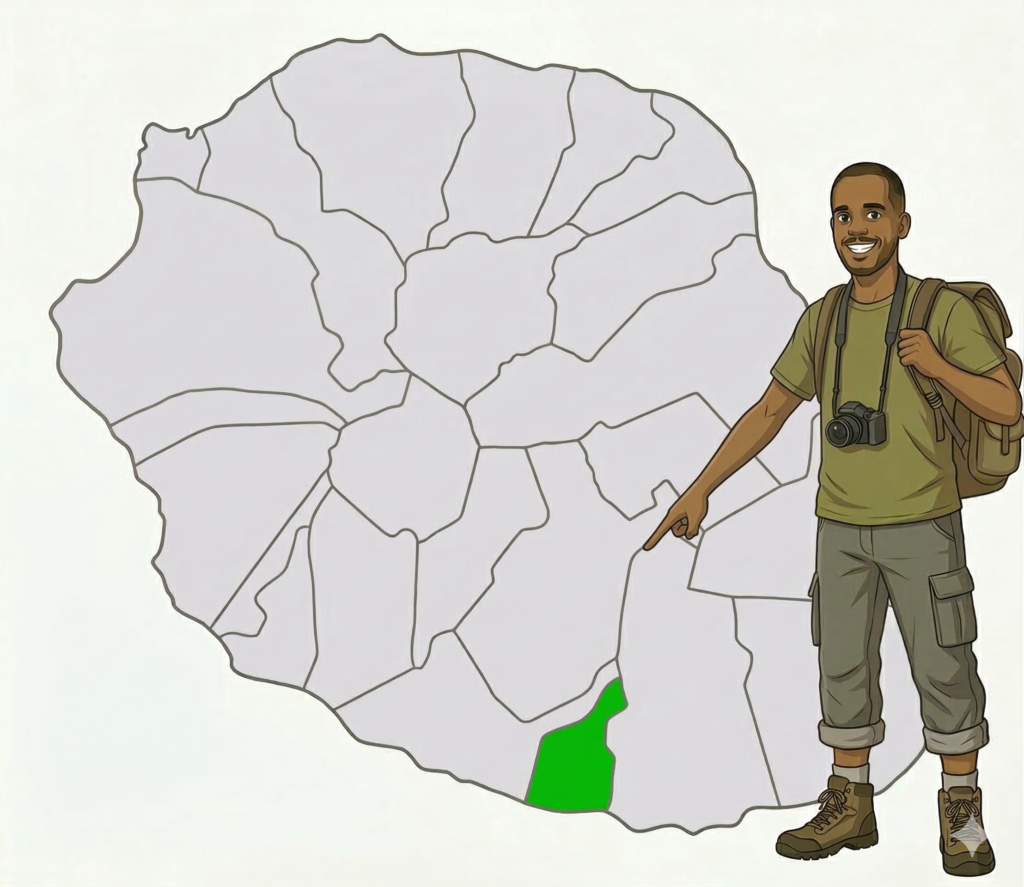 Carte de Petite Ile à La Réunion