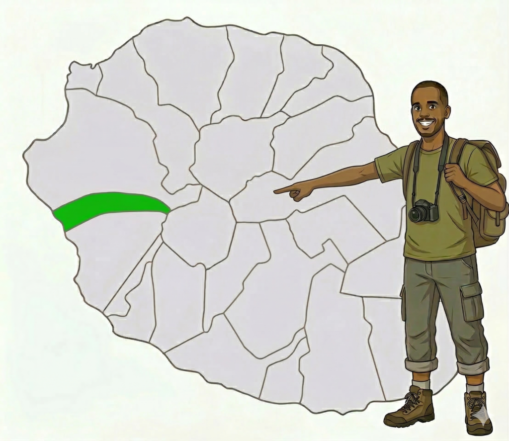 carte Trois-Bassins à La Réunion